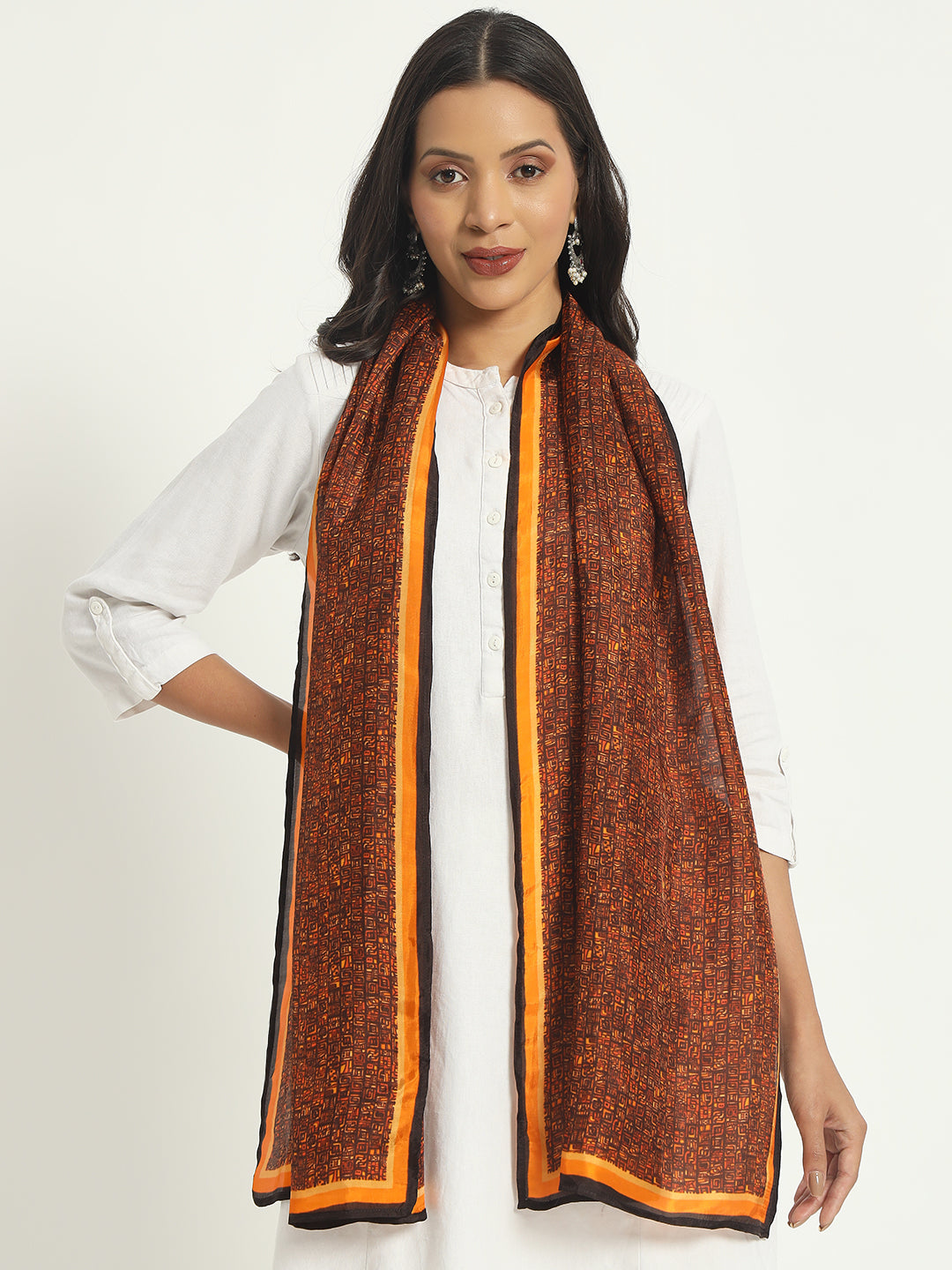Printed Shawl - 3-Printed Shawl - 3