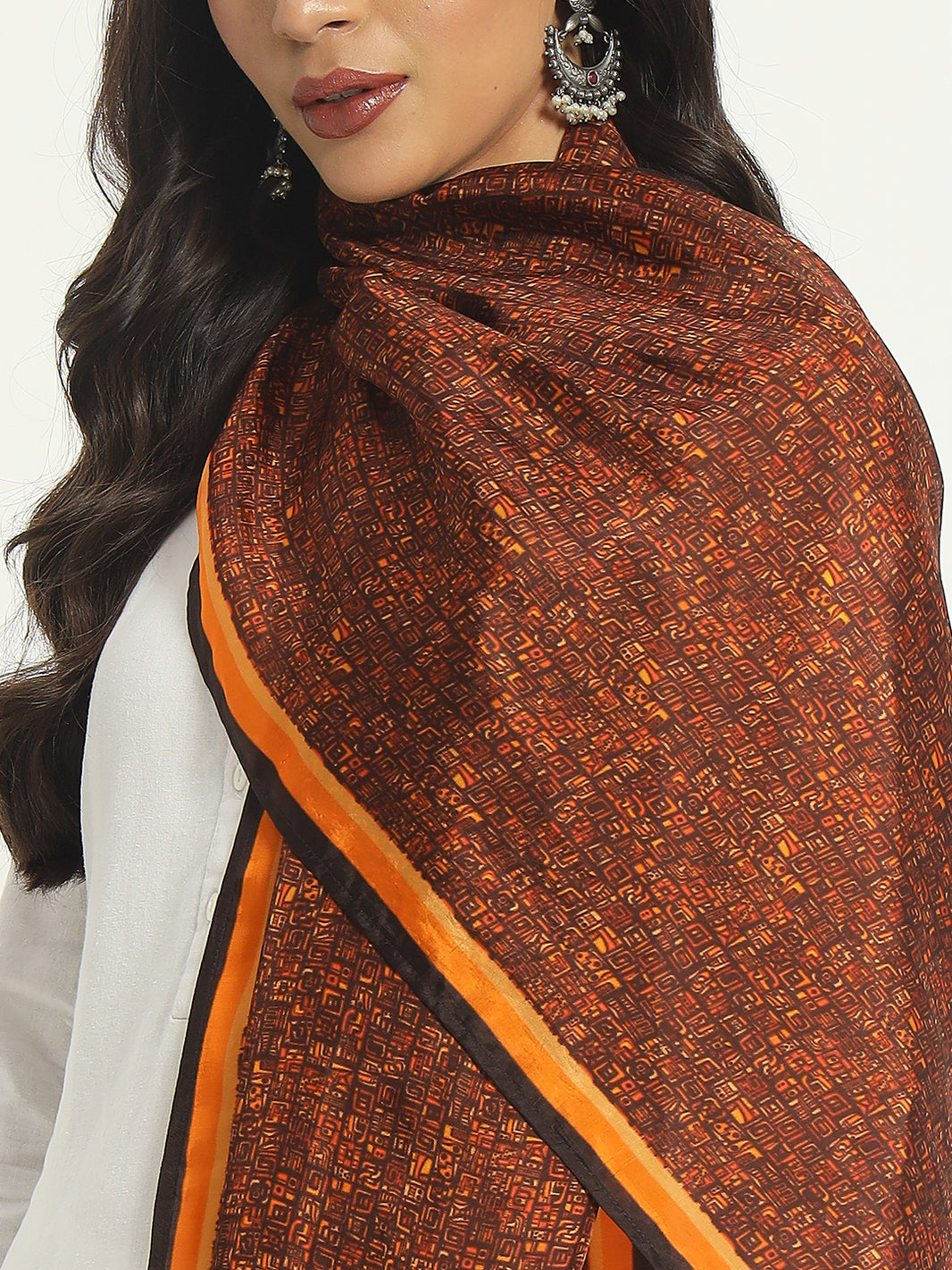 Printed Shawl - 3-Printed Shawl - 3