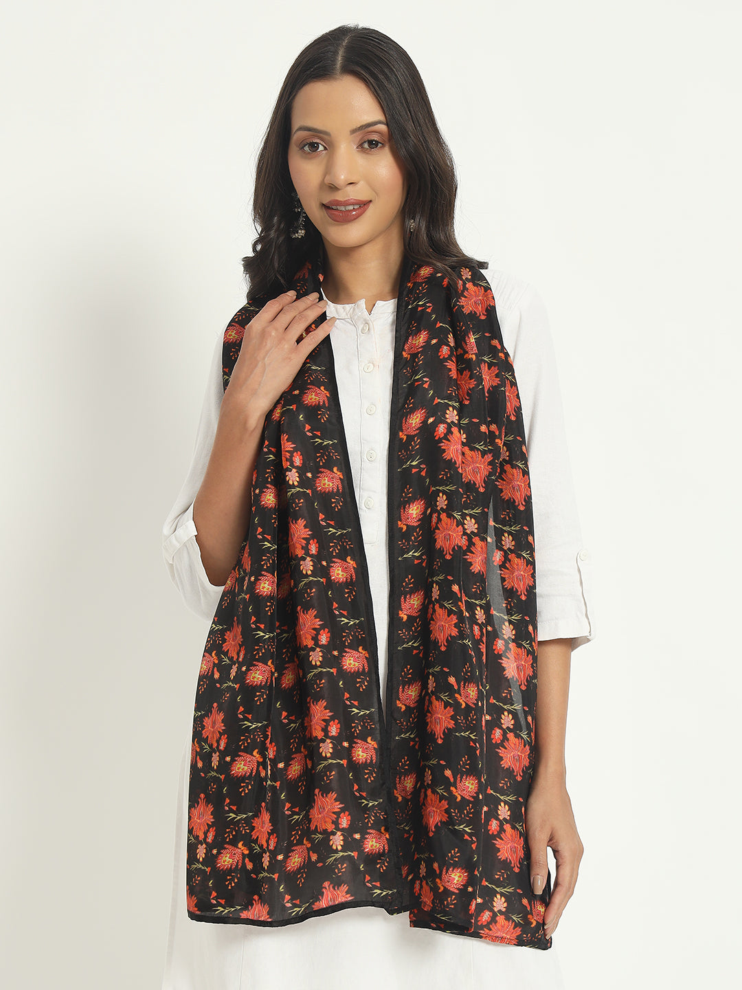 Printed Shawl - 4-Printed Shawl - 4