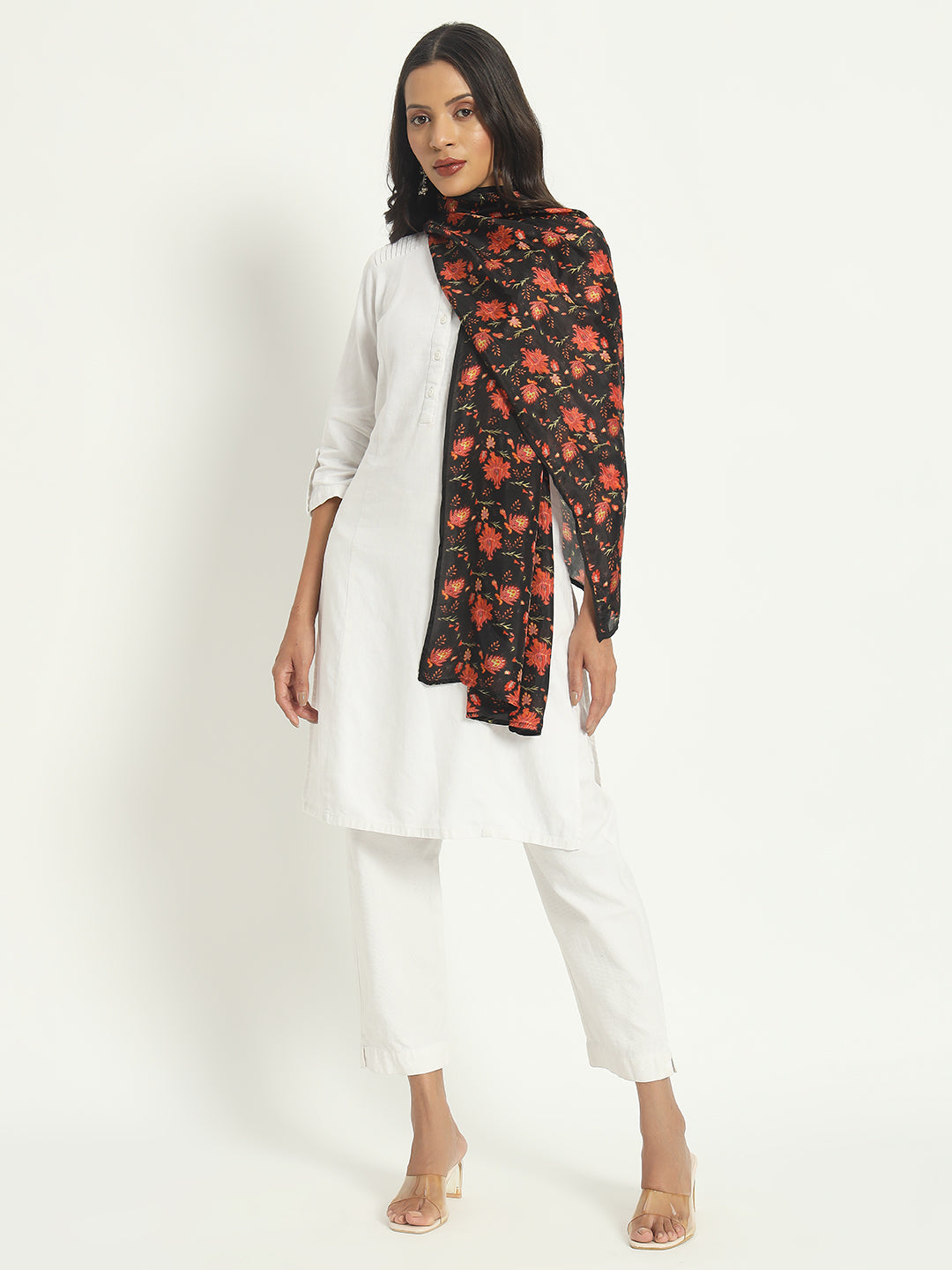 Printed Shawl - 4-Printed Shawl - 4