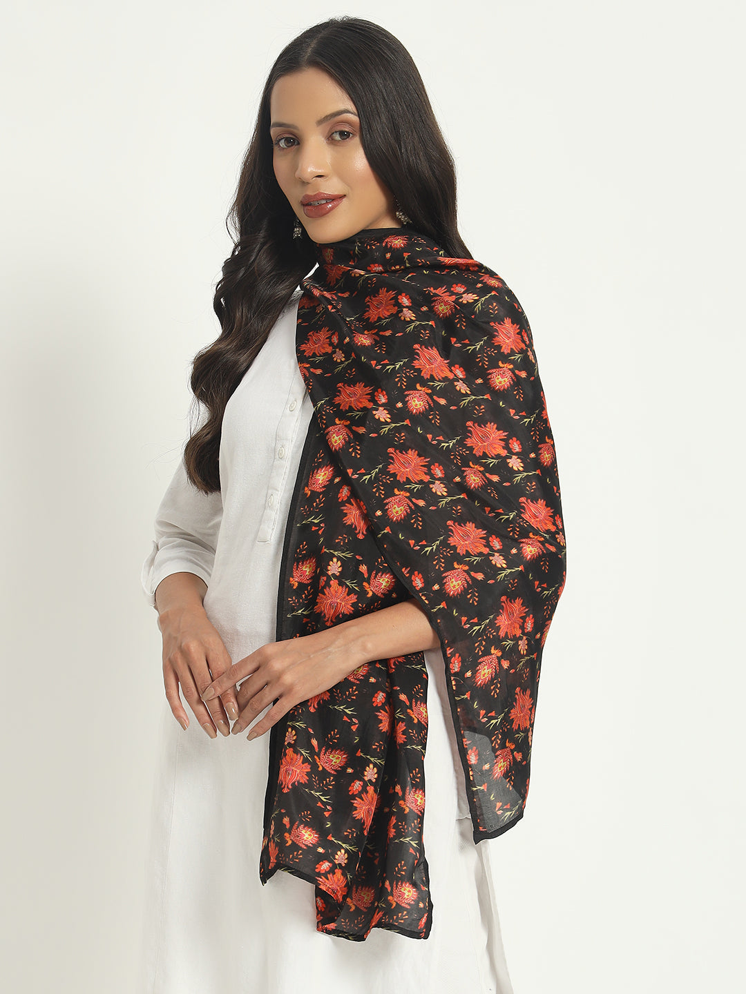Printed Shawl - 4-Printed Shawl - 4