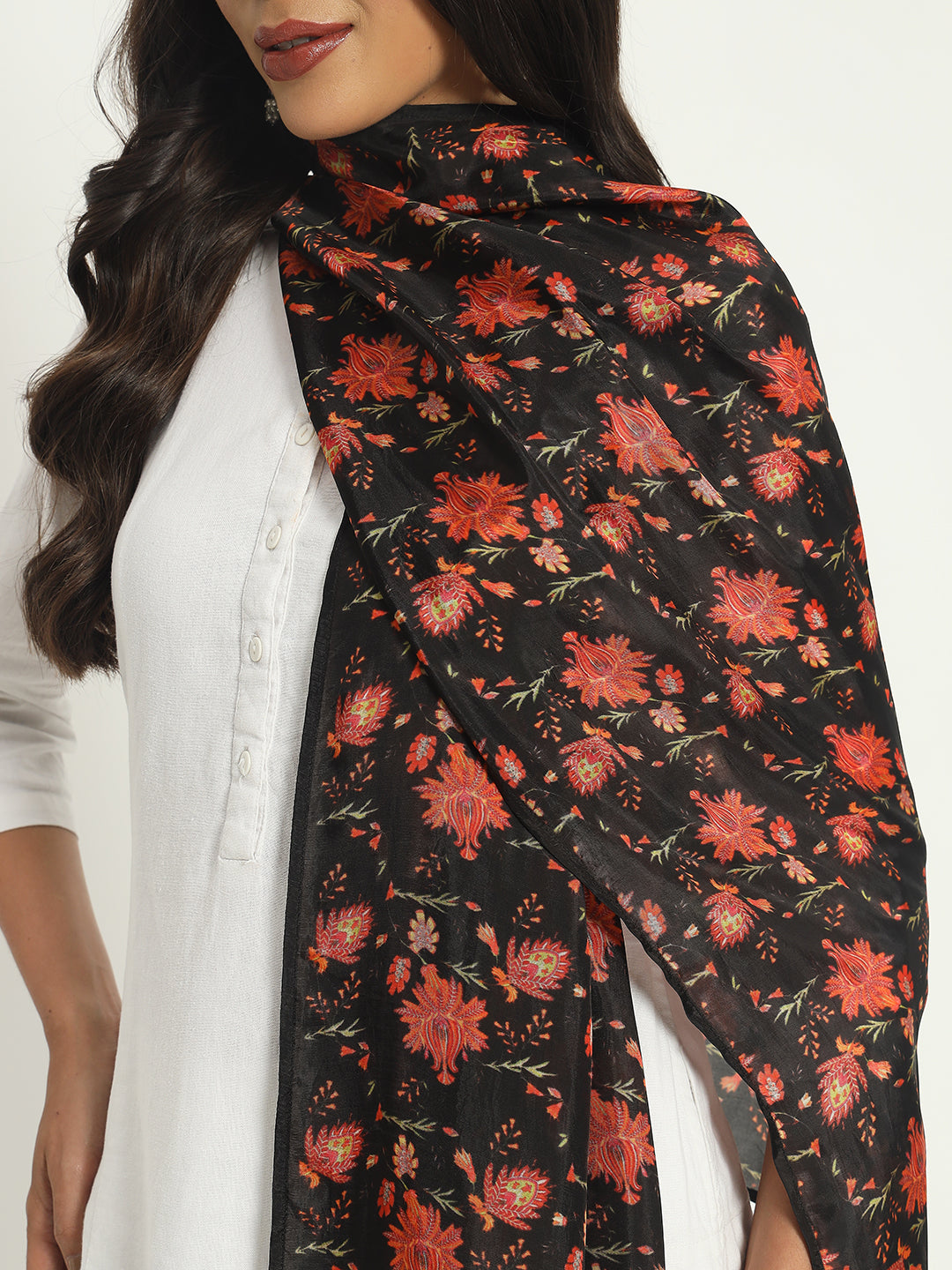 Printed Shawl - 4-Printed Shawl - 4