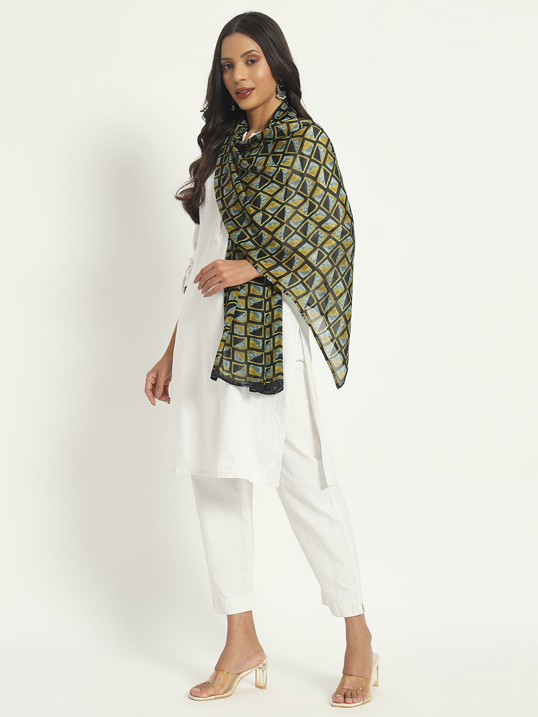 Printed Shawl - 5-Printed Shawl - 5