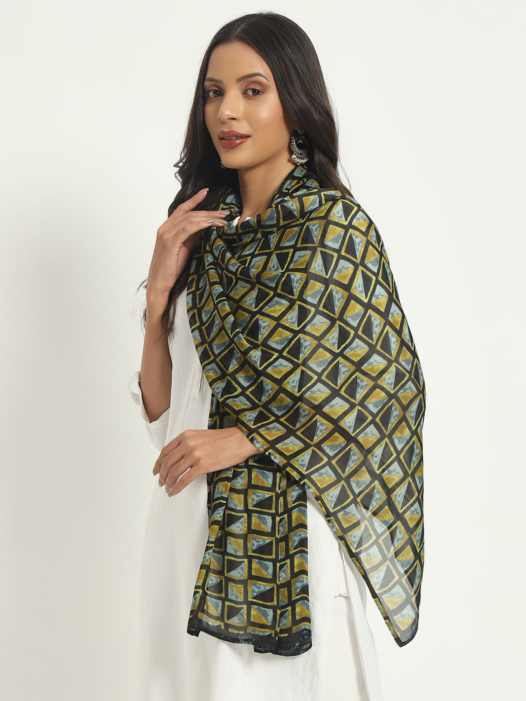Printed Shawl - 5-Printed Shawl - 5