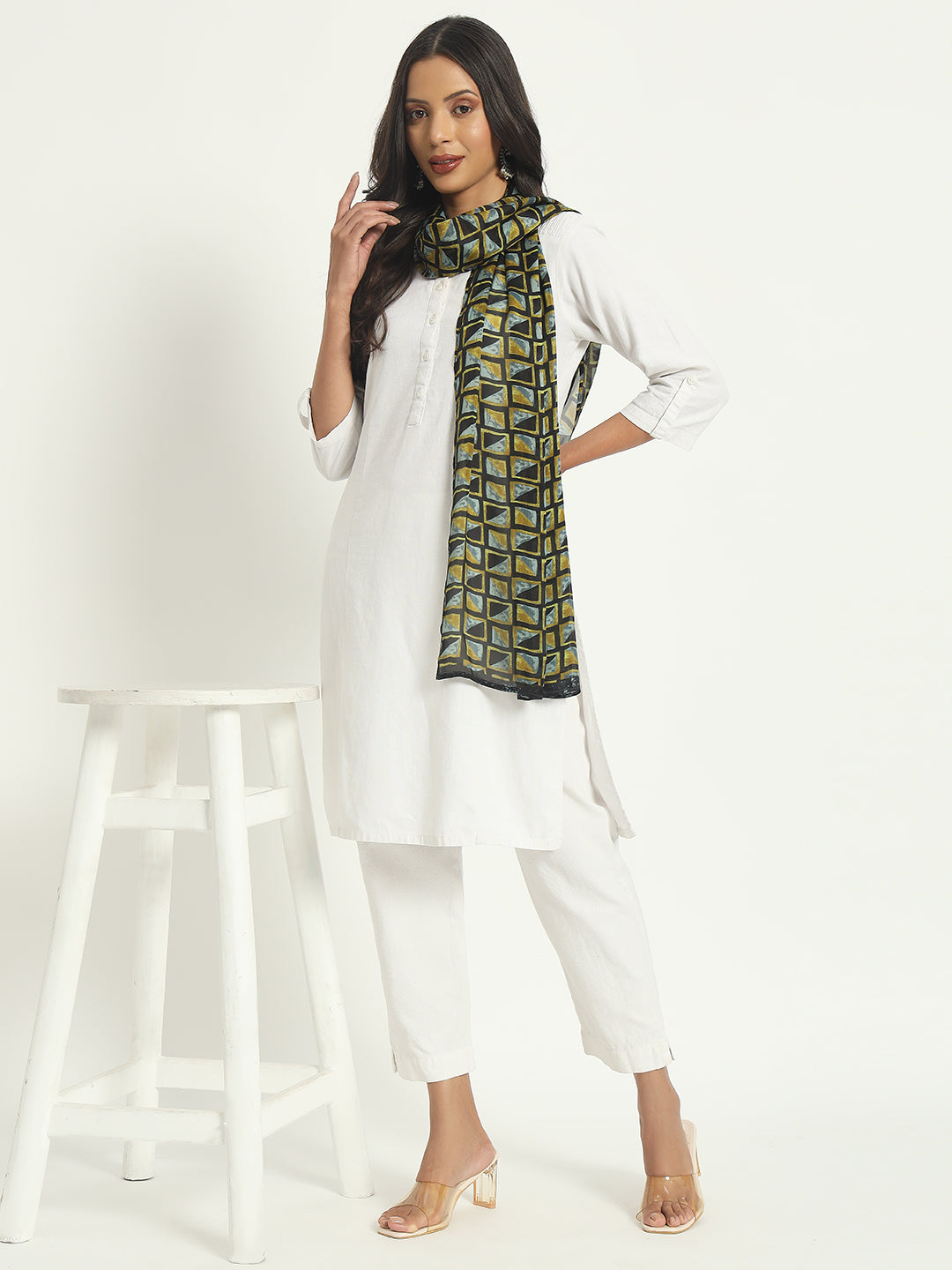 Printed Shawl - 5-Printed Shawl - 5