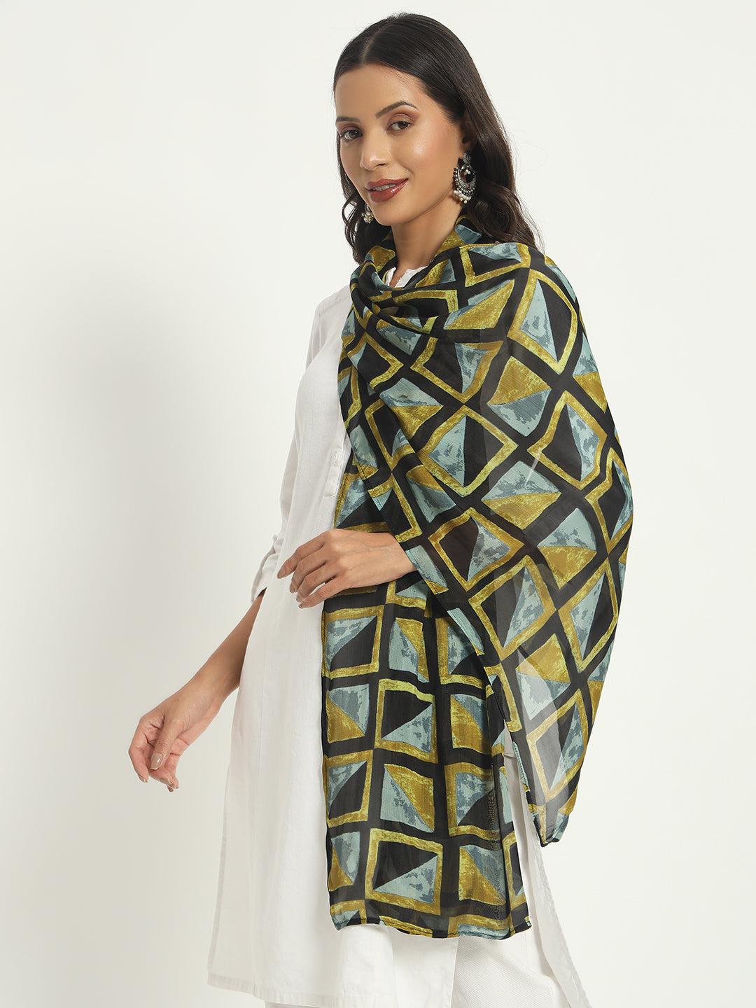 Printed Shawl - 6-Printed Shawl - 6