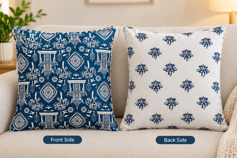 Printed Mashroo Silk Fabric – Design 2
