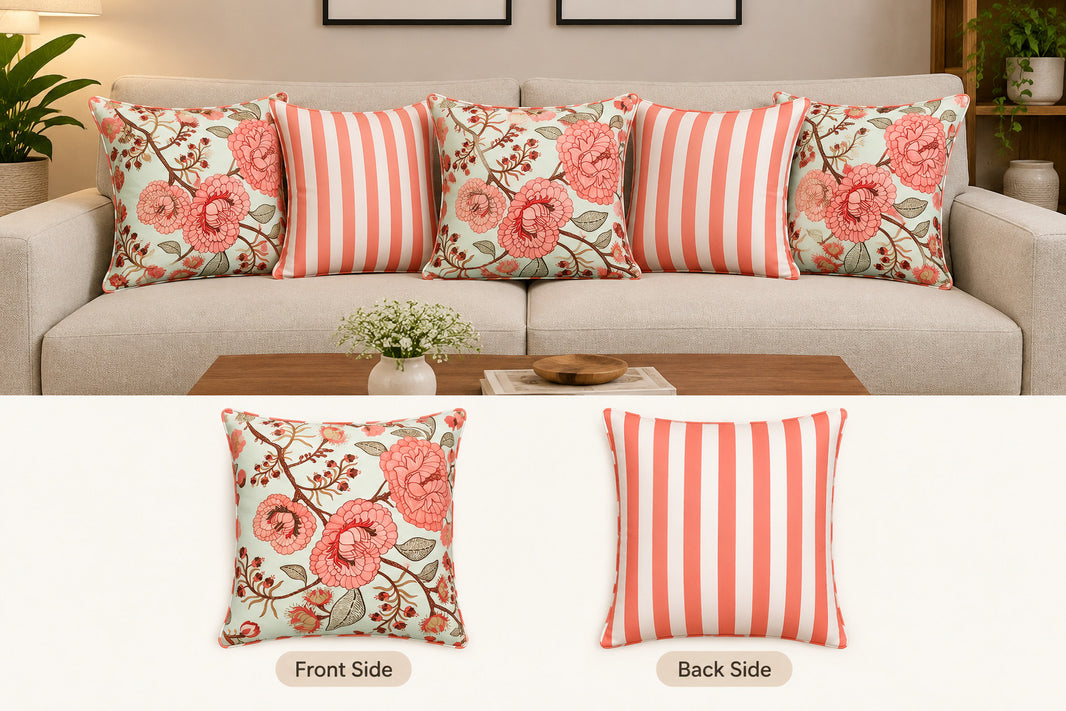 Printed Mashroo Silk Fabric – Design 4