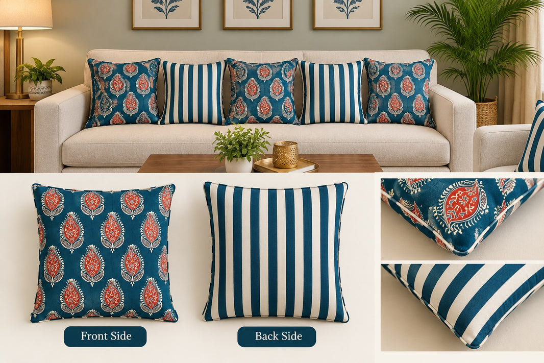 Printed Mashroo Silk Fabric – Design 7