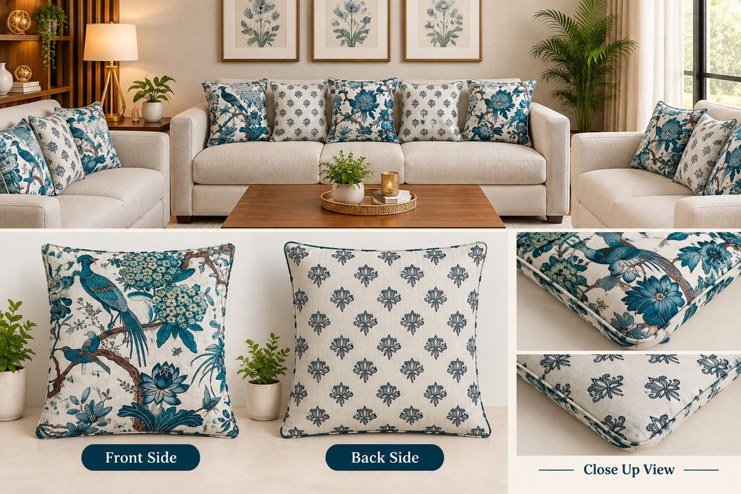 Printed Mashroo Silk Fabric – Design 8