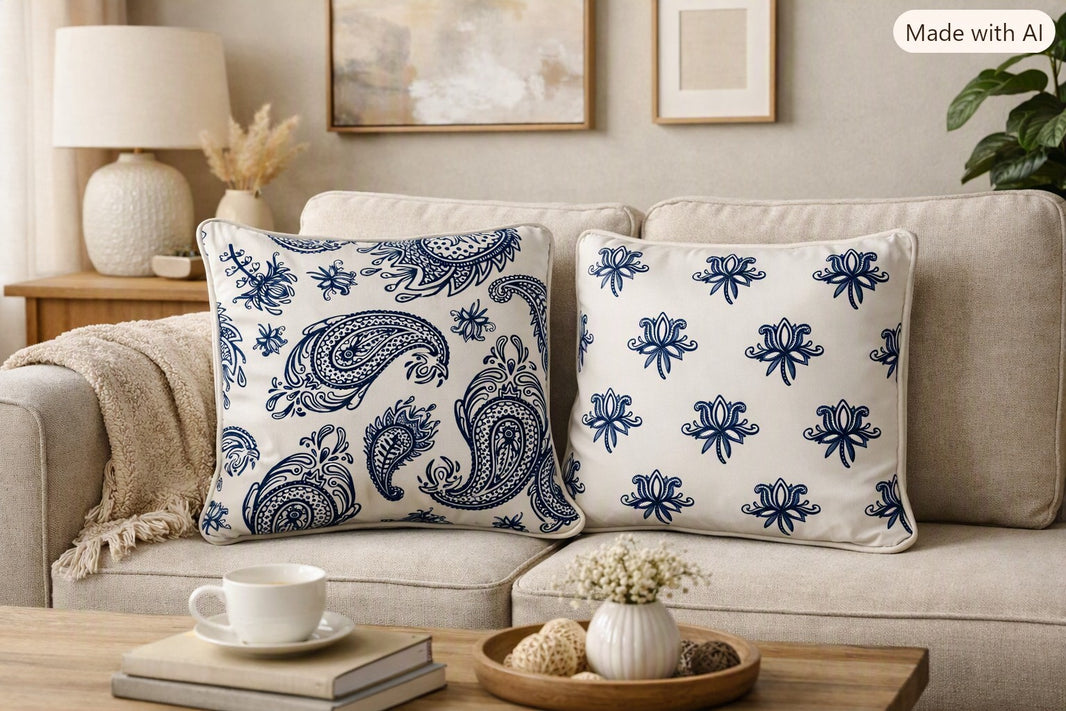 Printed Mashroo Silk Fabric – Design 10